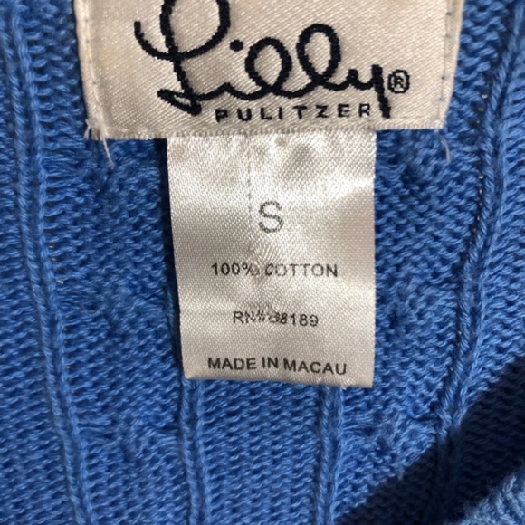 Lilly Pulitzer Cable Knit Sweater - Picture 4 of 4